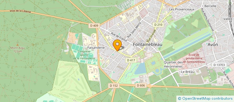 localisation de l'entreprise EDOC à FONTAINEBLEAU