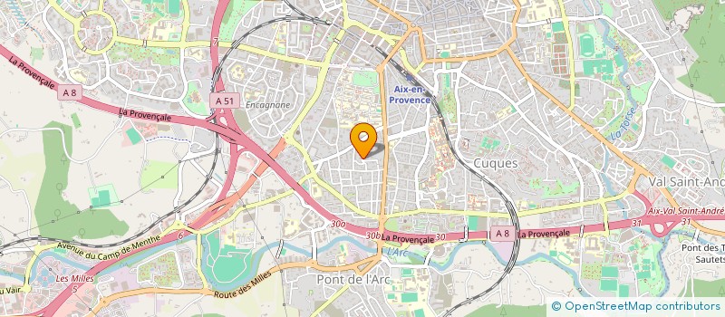 localisation de l'entreprise EDOE à AIX-EN-PROVENCE