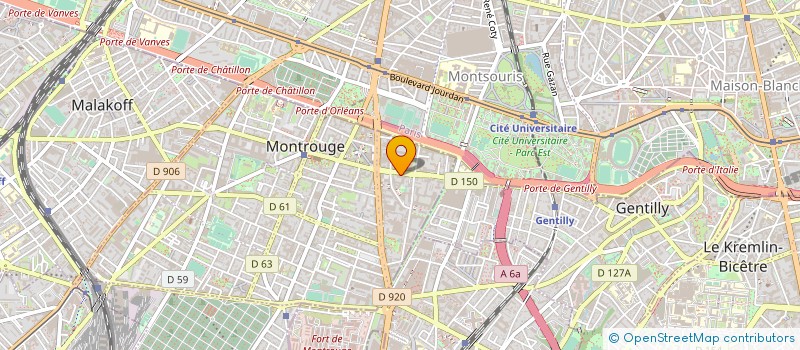 localisation de l'entreprise EDOKI ACADEMY  MALAKOFF