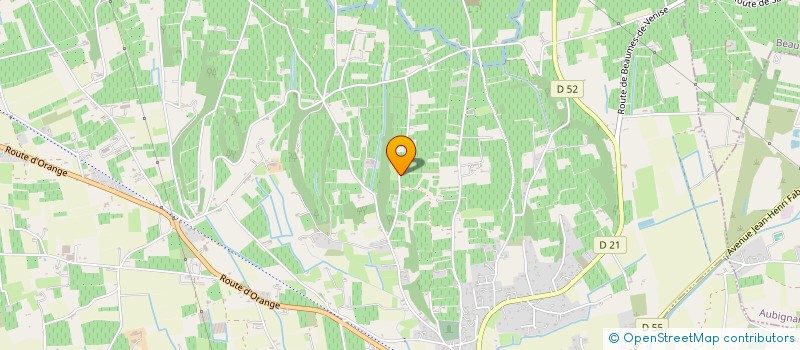 localisation de l'entreprise EDOLI FRERES  SARRIANS