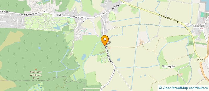 localisation de l'entreprise EDONIAA  QUEND