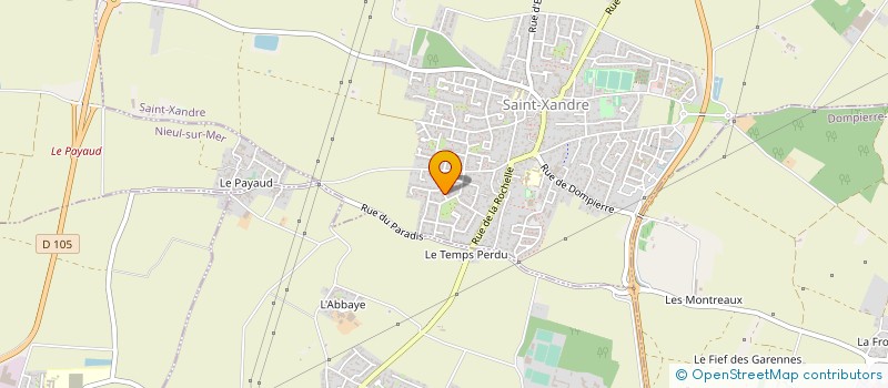 localisation de l'entreprise EDONISSIMO à LA ROCHELLE