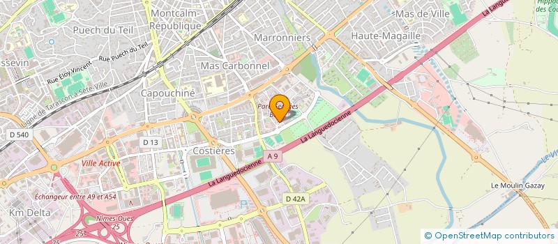 localisation de l'entreprise EDOTPLUS à NIMES
