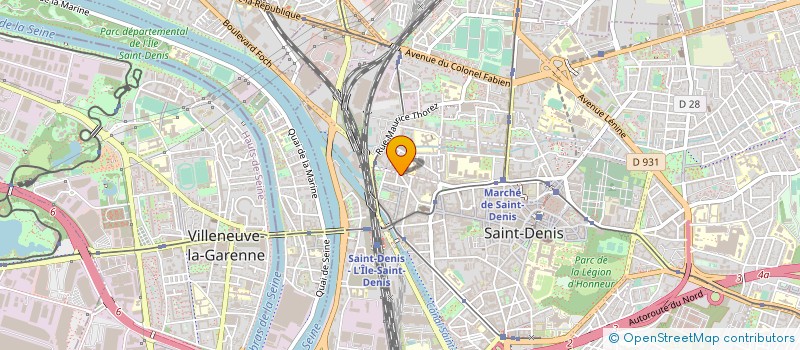 localisation de l'entreprise EDOUARD à SAINT-DENIS