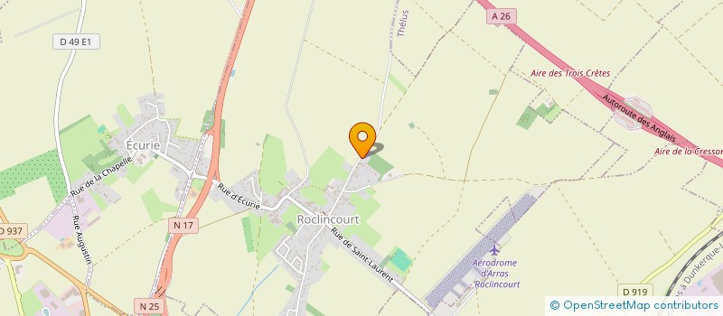 localisation de l'entreprise EDOUARD  ECURIE