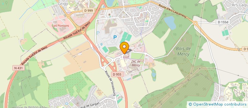 localisation de l'entreprise EDOUARD à PELTRE