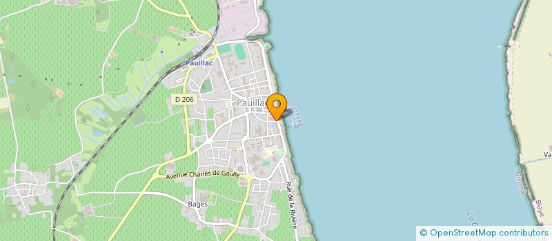 localisation de l'entreprise EDOUARD  PAUILLAC