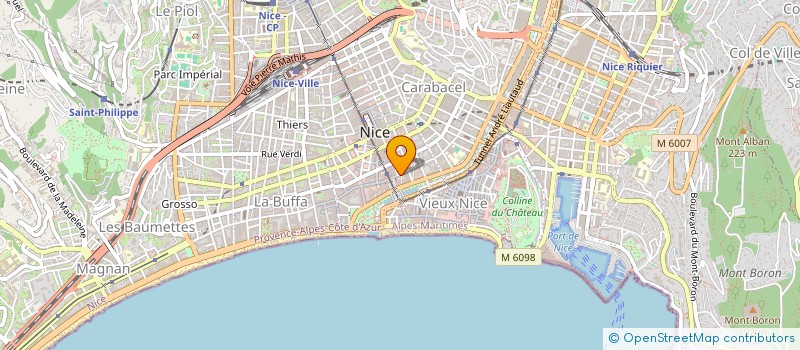localisation de l'entreprise EDOUARD à NICE