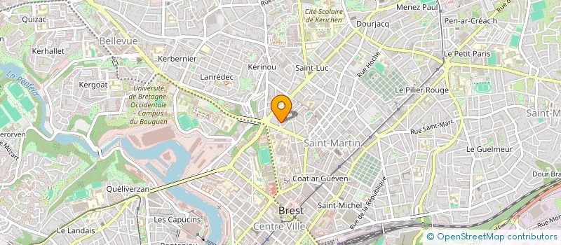 localisation de l'entreprise EDOUARD  BREST