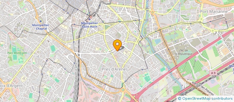 localisation de l'entreprise EDOUARD BRUN à MONTPELLIER