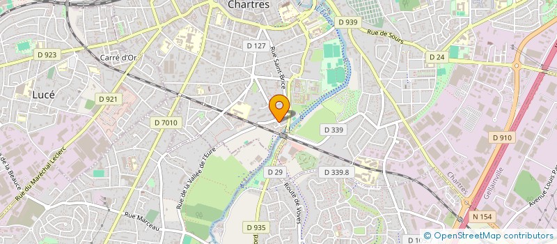 localisation de l'entreprise EDOUARD DE BRAY MASSEUR-KINESITHERAPEUTE à CHARTRES