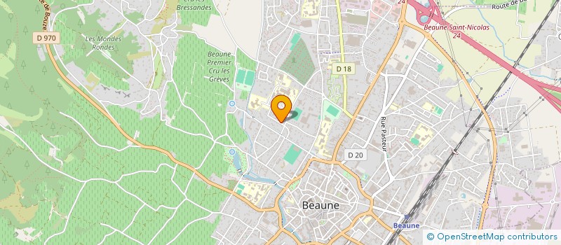 localisation de l'entreprise EDOUARD DINKEL à BEAUNE