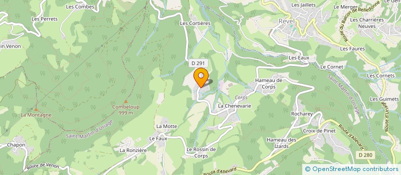 localisation de l'entreprise EDOUARD GERBERT  LA MURE