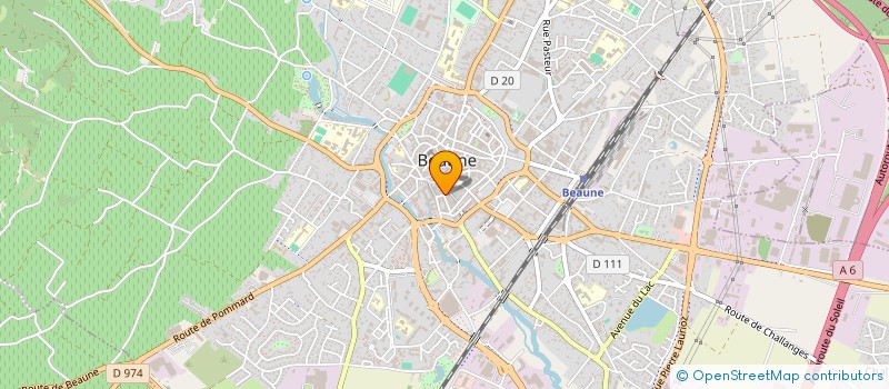 localisation de l'entreprise EDOUARD LAMOUR ET NICOLAS SEGAUT, NOTAIRES ASSOCIES à BEAUNE