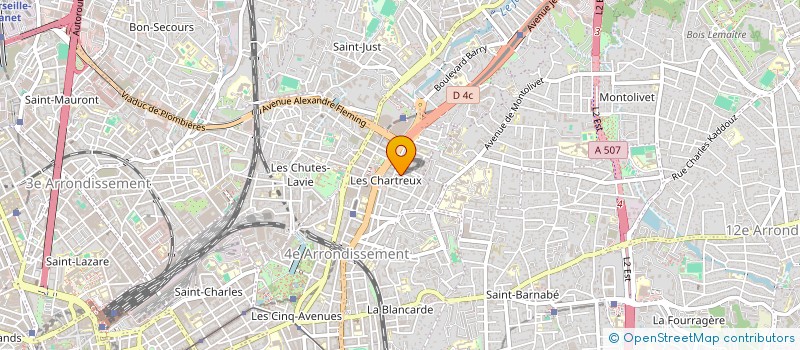localisation de l'entreprise EDOUARD LEMER à MARSEILLE