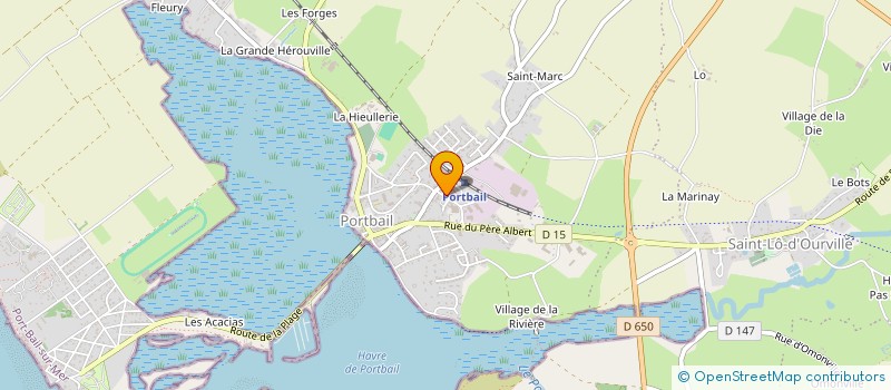 localisation de l'entreprise EDOUARD MAILLET  PORT-BAIL-SUR-MER