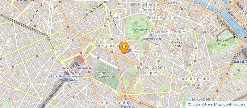 localisation de l'entreprise EDOUARD MARCEL SANDOZ  PARIS