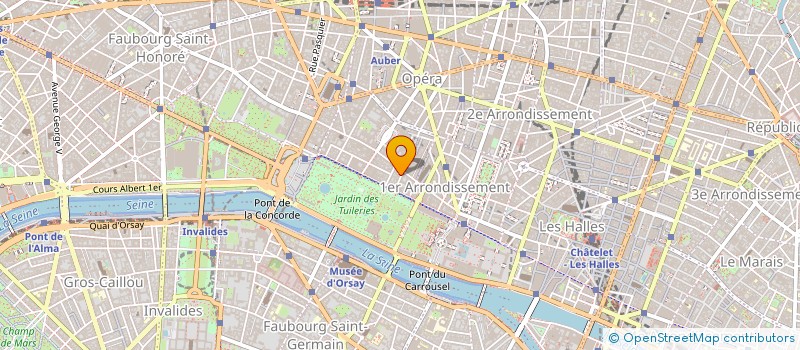 localisation de l'entreprise EDOUARD MINARDI COIFFURE à PARIS