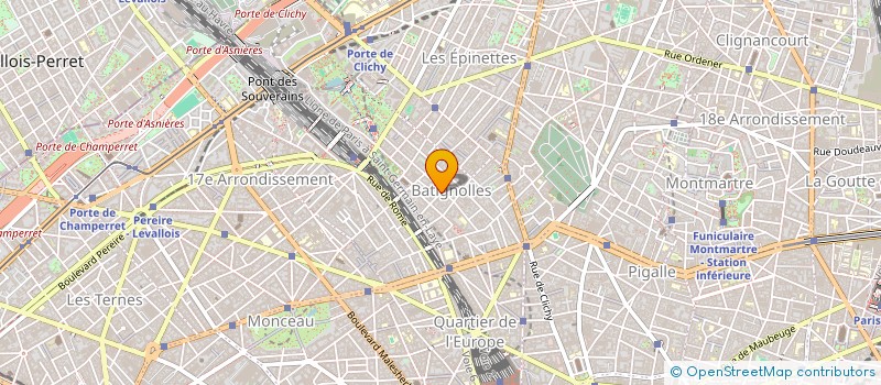 localisation de l'entreprise EDOUARD MONFRAIS ALBERTINI & CO  PARIS