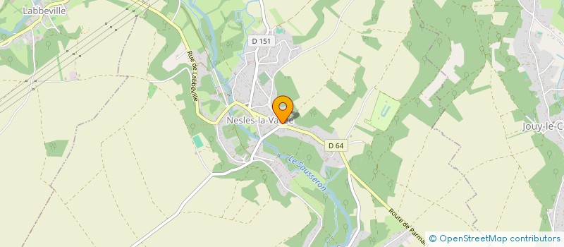 localisation de l'entreprise EDOUARD MULTISERVICES  NESLES-LA-VALLEE