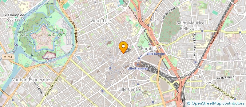 localisation de l'entreprise EDOUARD PRAQUIN AVOCAT à LILLE