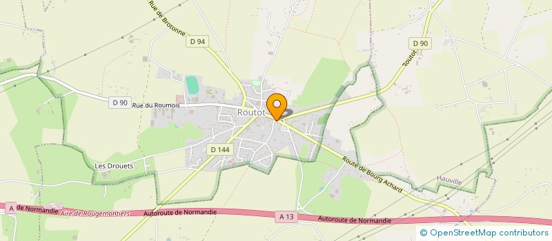 localisation de l'entreprise EDOUARD SERVICES  ROUTOT