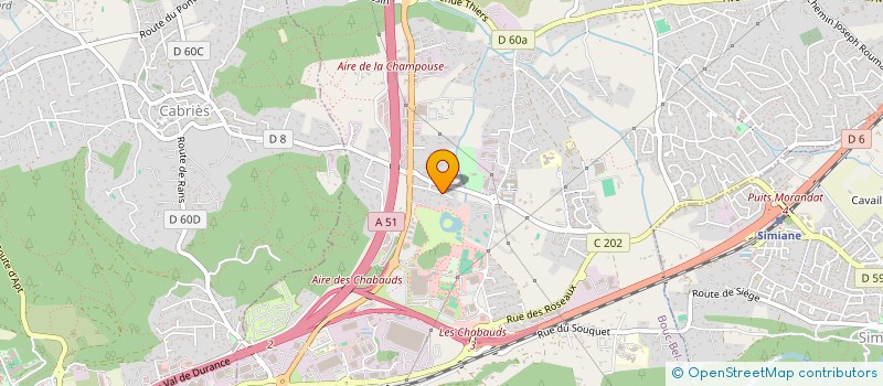 localisation de l'entreprise EDOUARD SHAUER à BOUC-BEL-AIR