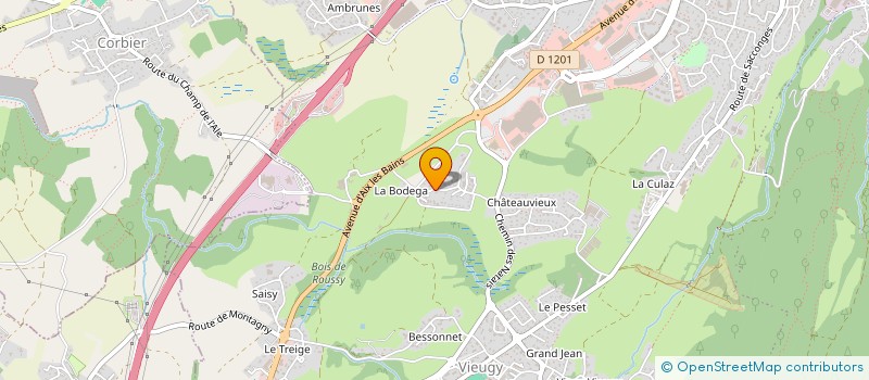 localisation de l'entreprise EDP à ANNECY