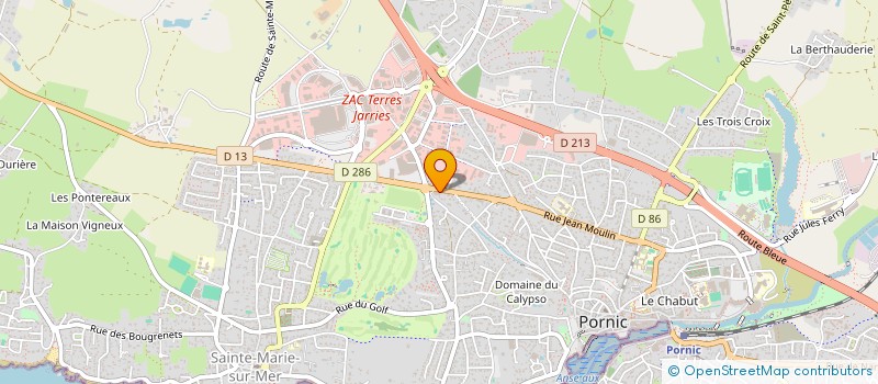 localisation de l'entreprise EDP  SAINT-NAZAIRE