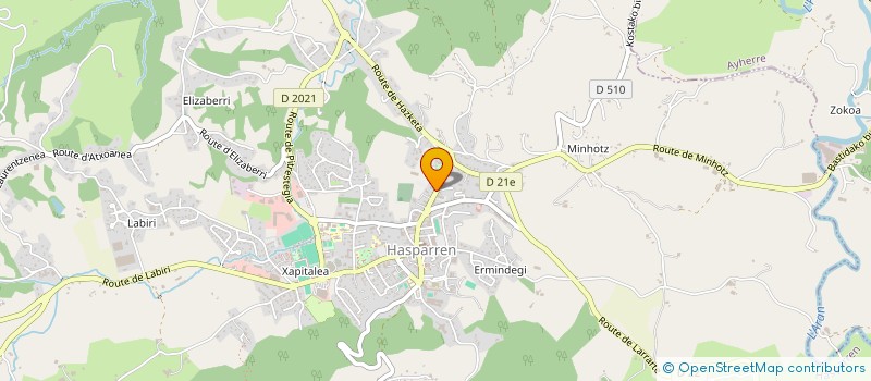 localisation de l'entreprise EDP HOLDING  ANGLET