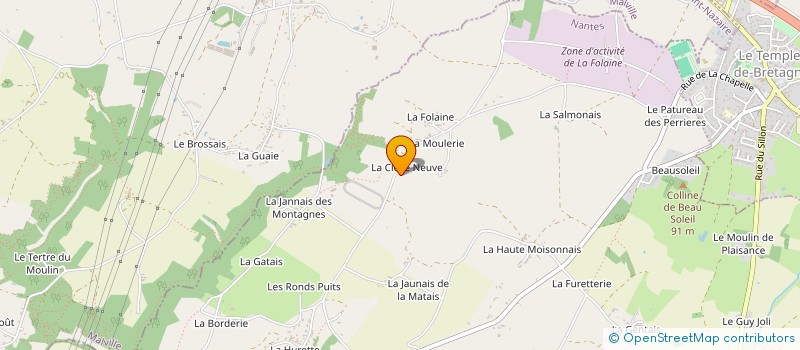 localisation de l'entreprise EDPG  SAINT-ETIENNE-DE-MONTLUC