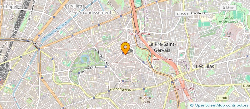 localisation de l'entreprise EDR  PARIS