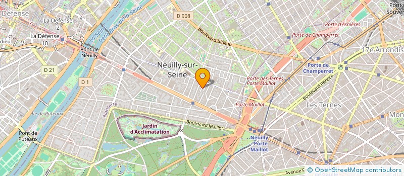localisation de l'entreprise EDR PHARMA ETUDES DEVELOPPEMENTS ET REGLEMENTATION PHARMACEUTIQUES à NEUILLY-SUR-SEINE