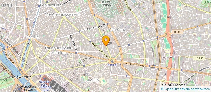 localisation de l'entreprise EDREAM  PARIS