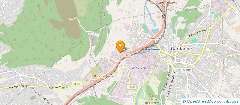 localisation de l'entreprise EDREAMS ENERGIES à GARDANNE