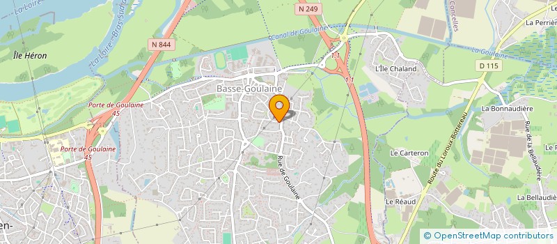 localisation de l'entreprise EDRIS ESTEVES HOLDING  BASSE-GOULAINE