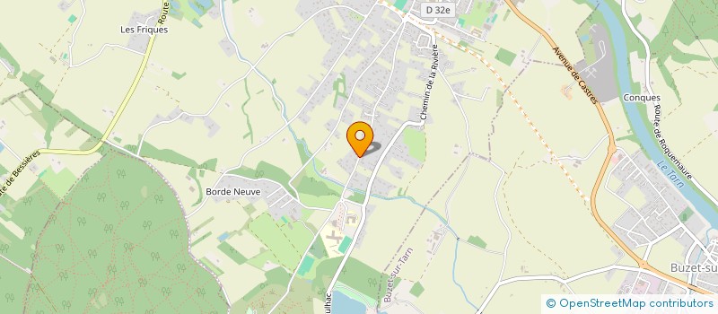 localisation de l'entreprise EDROBAL  BESSIERES
