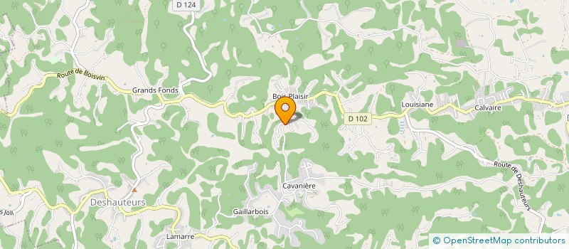 localisation de l'entreprise EDROD à SAINTE-ANNE