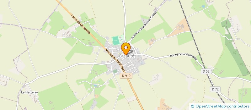 localisation de l'entreprise EDS  BREAUTE