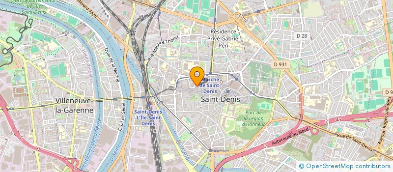 localisation de l'entreprise EDS à SAINT-DENIS