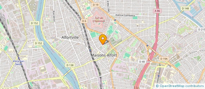 localisation de l'entreprise EDS à MAISONS-ALFORT