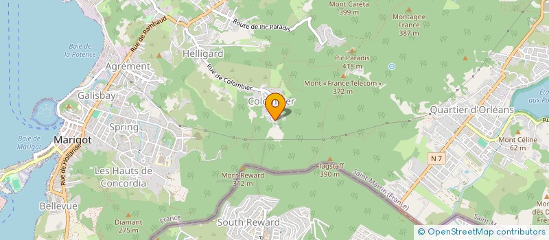 localisation de l'entreprise EDS  SAINT MARTIN