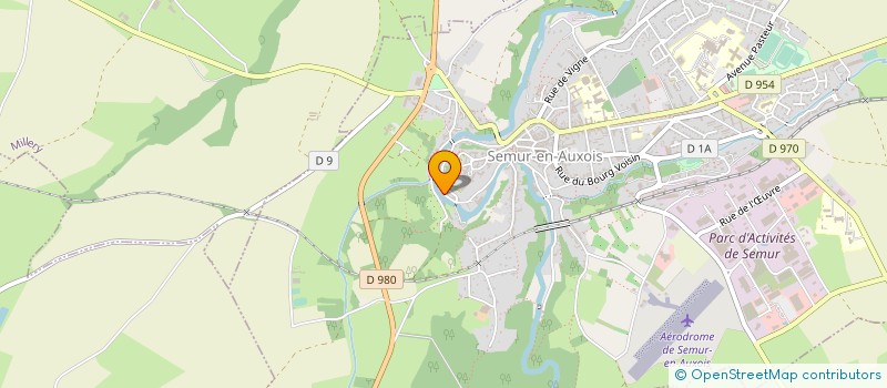 localisation de l'entreprise EDS CONSERVATION à SEMUR-EN-AUXOIS