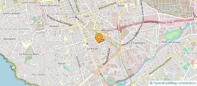 localisation de l'entreprise EDS FINANCE  MARSEILLE