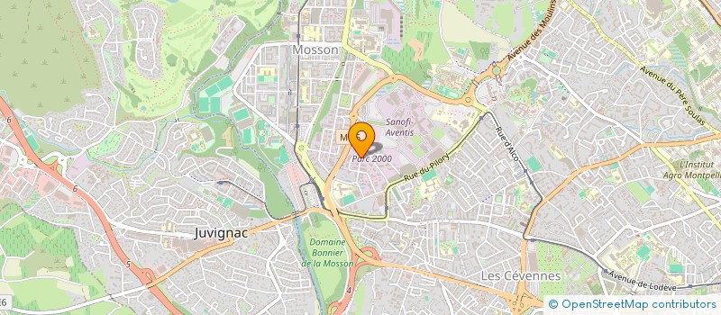 localisation de l'entreprise EDS PRO FORMATION  MONTPELLIER