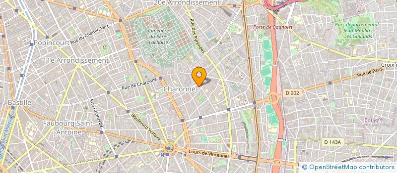 localisation de l'entreprise EDSI  PARIS