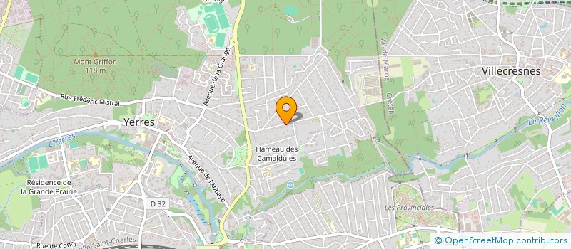 localisation de l'entreprise EDSM IMMO  YERRES