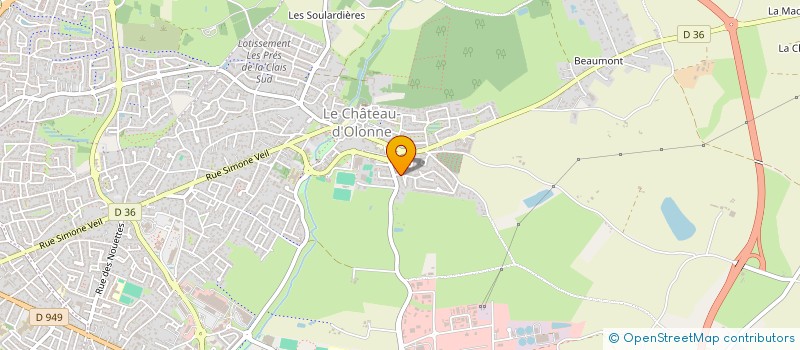 localisation de l'entreprise EDSP à LES SABLES D'OLONNE