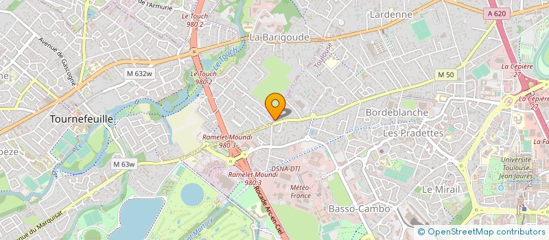 localisation de l'entreprise EDU-FOCUS à TOULOUSE