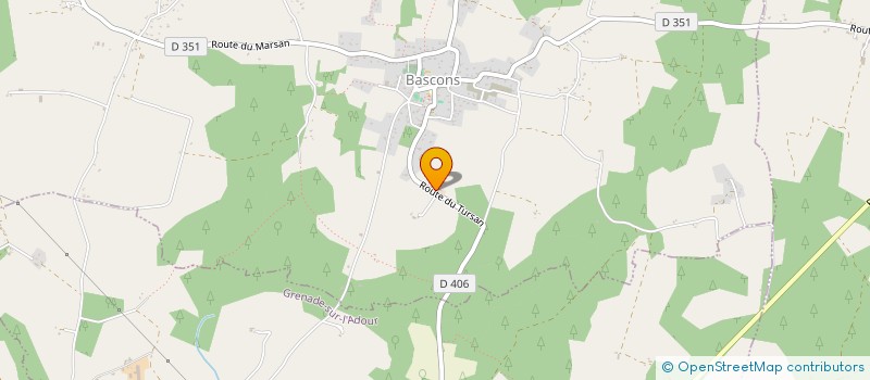 localisation de l'entreprise EDUARD à BASCONS
